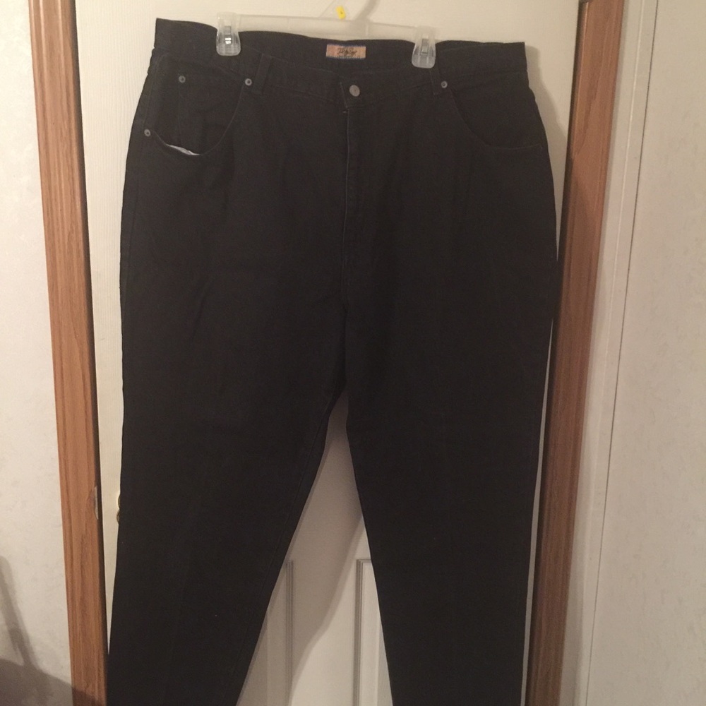 Just my size black jeans size 24W.